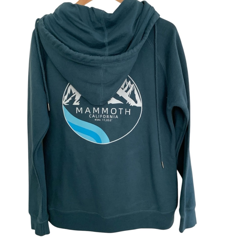 Mammoth California Pullover Hoodie Mens Small, Blue Outfitter Trading Co.